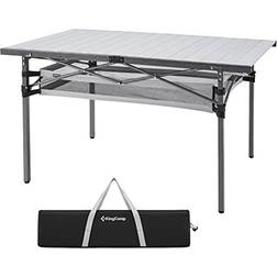 KingCamp Folding Camping Table with Aluminum Frame XL