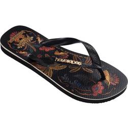 Havaianas Women's Farm Classic Nature Flip Flop Sandals - Black