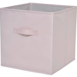 GoodHome Mixxit Pink Cardboard Polyester Storage 31cm Basket