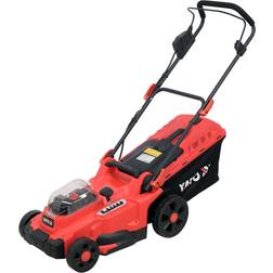 YATO Kosiarka 2x18V 37cm 2x4.0Ah Batteridriven gräsklippare