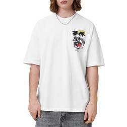 AllSaints Breaker Short Sleeve T-Shirt - White