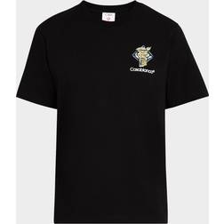 Casablanca Diamond Column Logo T-Shirt - Black