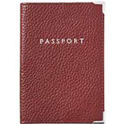 Aspinal of London Pebbled Passport Cover
