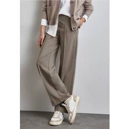Street One Frauen Hose im Casual Fit - Beige