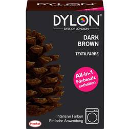 Dylon Textilfarbe Dark Brown 1er Pack 1 x 1 Stück