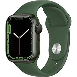 Apple Watch Series 7 41mm Green Aluminium Case with Clover Sport Band