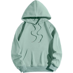 Shein Stmove Sculpture Letter Graphic Hoodie