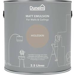 Dunelm Moleskin Matt Emulsion Paint Wall Paint Moleskin 5L