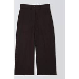 John Lewis Cropped Linen Trousers