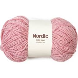 Adlibris Nordic 100% Villa 100 gr Raparperipiirakka Dusty Vaaleanpunainen A832