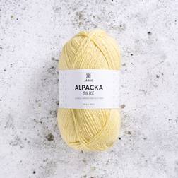 Järbo Alpacka Silk Garn 515 Gul Solstrøle