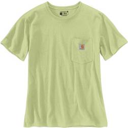 Carhartt Women's Loose Fit Heavyweight Short-Sleeve Pocket T-Shirt - Green