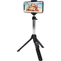 Bower wa-mpd36 6-in-1 multi selfie tripod, black