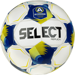 Select Allsvenskan Fotbollar White Yellow 5