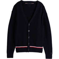 Tommy Hilfiger Relaxed V-Neck Cardigan - Desert Sky
