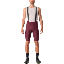 Castelli Espresso Bib Shorts - Deep Bordeaux