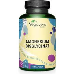 Vegavero Magnesio Bisglicinato 400 mg di Magnesium Elementare 180 pcs