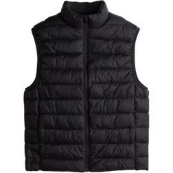 H&M Slim Fit Water-repellent Puffer Gilet - Black