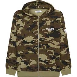 Le Baiser Pied Zip Hoodie - Camo