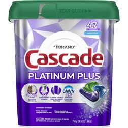 Cascade Platinum Plus Actionpacs Dishwashing Detergent Pod Fresh Scent 52