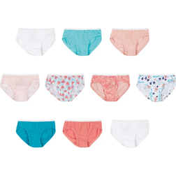 Hanes girls Toddler 10-pack Hipster Assorted