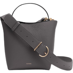 Cuyana Mini Linea Bucket Bag - Charcoal