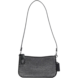Coach Penn Shoulder Bag with Crystal - Black