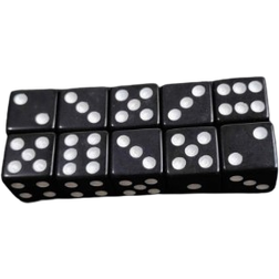 Shein 10pcs Polka Dot Pattern PMMA Backyard Dice Game
