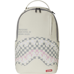 Sprayground Cream Check Shark Central Backpack - NOSIZE