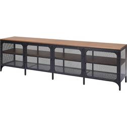 IKEA Fjällbo Svart 198 x 45 x 54 cm TV-bänk 198x54cm