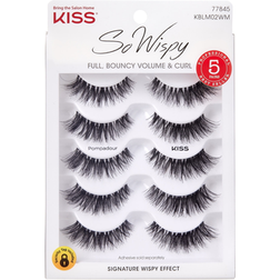 Kiss Blowout False Eyelashes Black 5-pack