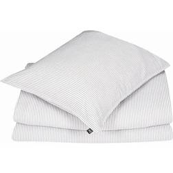Classic Textiles Bäckebölja Påslakanset 2-Dels Linne/Vit Påslakan Beige, Vit (210x150cm)