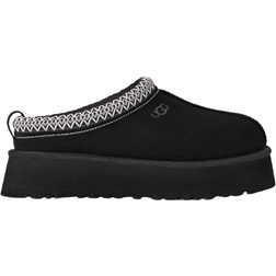 UGG Tazz II Sheepskin Slippers Clogs - Black
