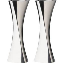 Spring Copenhagen Curves Ljusstake Rostfritt Stål 19 cm 2-pack Ljusstake 19cm 2st