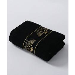 Shein Modern Luxury Wing Set of 2 Guest Towel Black, Gold (75x40cm)