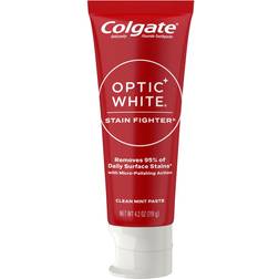 Colgate Optic White Stain Fighter Teeth Whitening Clean Mint Paste 119g