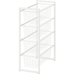 IKEA Jonaxel Förvaringskombination Vit 25 x 51 x 70 cm Hyllsystem 51x70cm