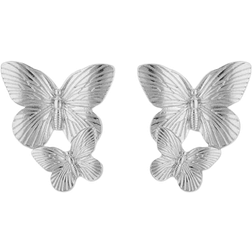 Chris Rubin Butterflies Sommerfugle Øreringe Sølv