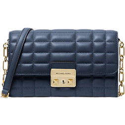Michael Kors Wandelbare Umhängetasche Tribeca Aus Leder - Blau