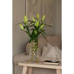 Eadl Jason Large Gold/Transparent Vas 34cm
