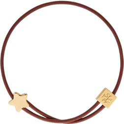 Tory Burch Kira Slider Bracelet Gold/Brown (OS)