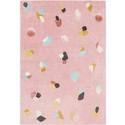 RugVista Candy Matta 160 x 230 cm - Rosa/Flerfärgad Multifärgad, Rosa 160x230cm