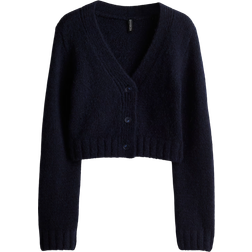 H&M Cardigan Mit V-Ausschnitt - Blau