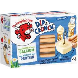The Laughing Cow Laughing Cow Original Dip & Crunch, 4 35g 140g 1pack