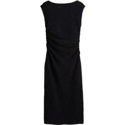 H&M Draped Bodycon Dress - Black