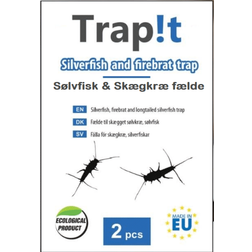 Trapit Sølvfisk & Skægkræ Fælde 2stk