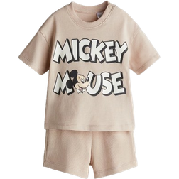 H&M Baby 2-Piece Printed Set - Beige
