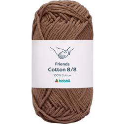 Hobbii Cotton 8/8 Cappuccino 10