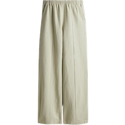 H&M Linen Blend Trousers - Beige
