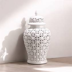 Rocco Ginger Jar White Dekoration